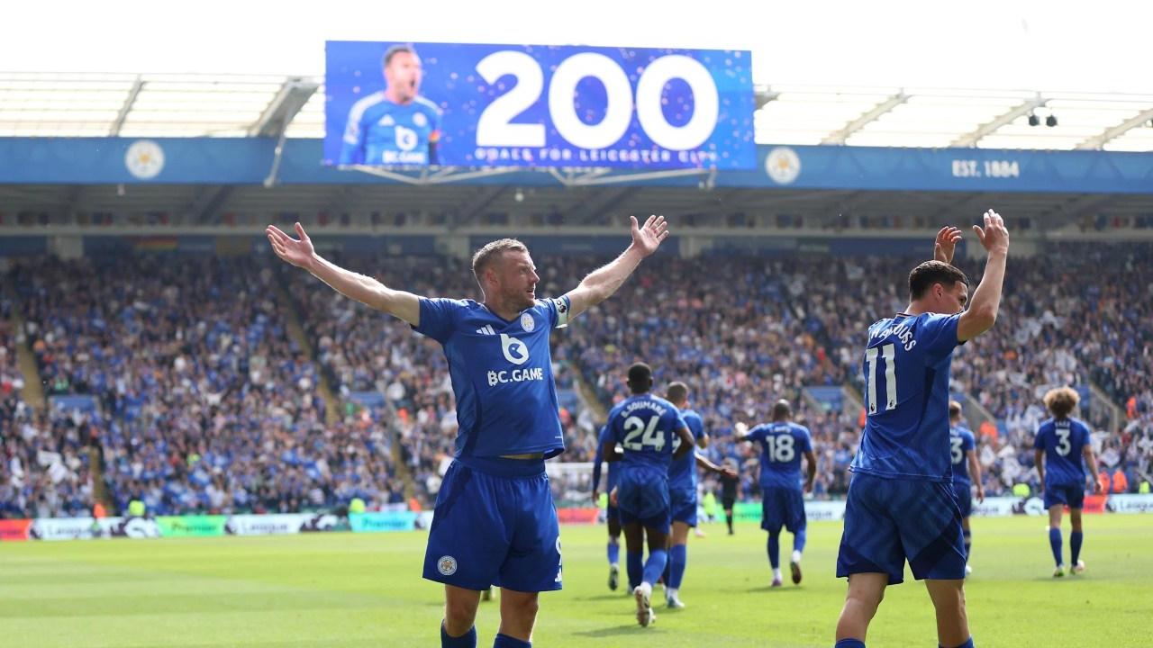 英超｜華迪（Jamie Vardy）完美告別李斯特城　第500場比賽入第200球。