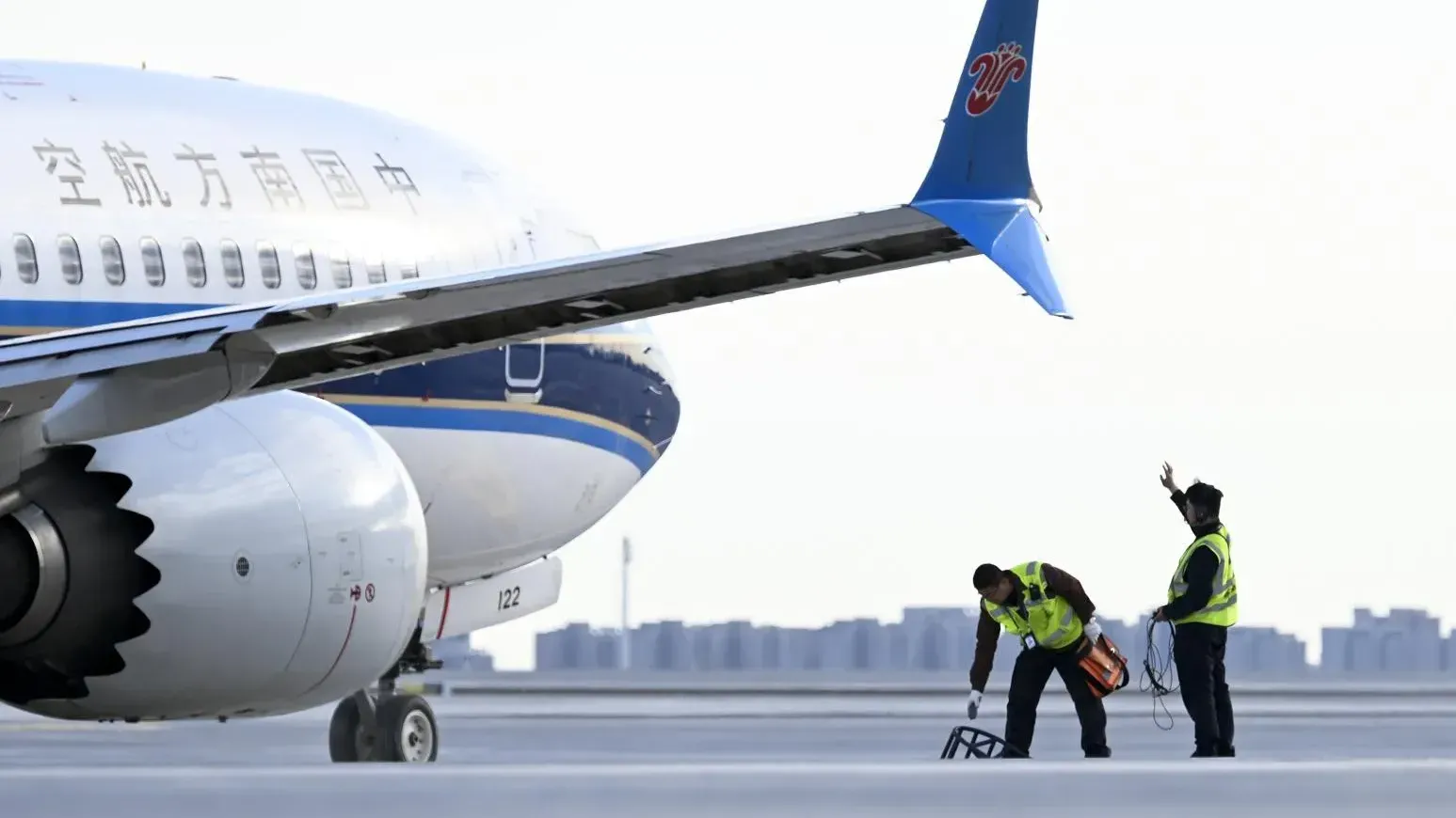 圖為中國南方航空。（資料照／新華社）