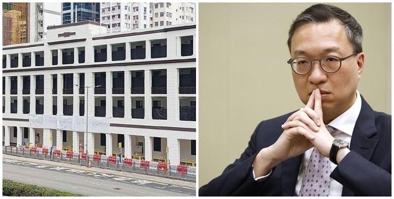 律政司司長林定國表示，政府將按計劃在今年中，完成位於舊灣仔警署的國際調解院總部改建工程，期望可在今年底或明年初投入運作。(資料圖片)