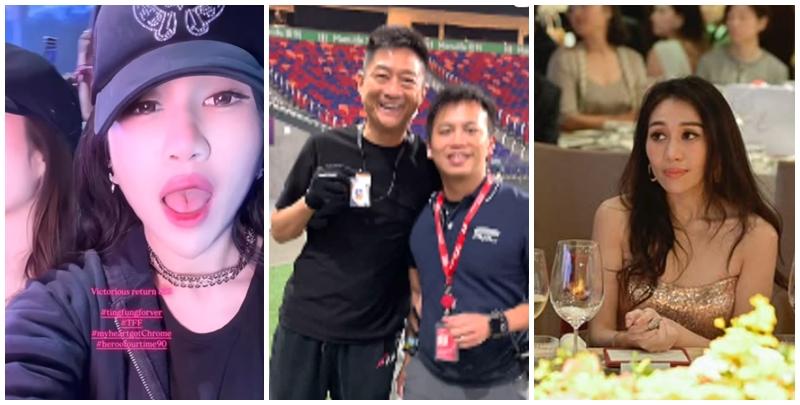  賭王四房女兒何超盈睇謝霆鋒演唱會遺失電話 公開多謝TVB綠葉王楊證樺