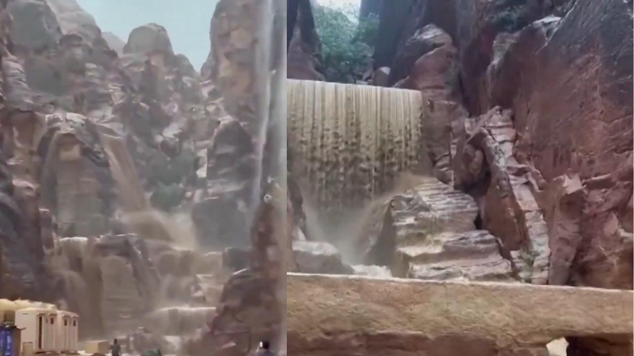 約旦洪水淹沒佩特拉古城　世界新七大奇蹟近2千遊客緊急疏散