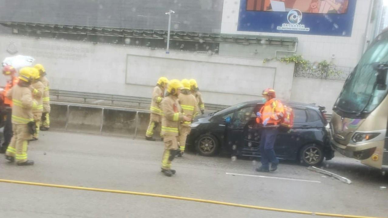 新蒲崗太子道東6車串燒，往觀塘方向受阻(網上圖片)