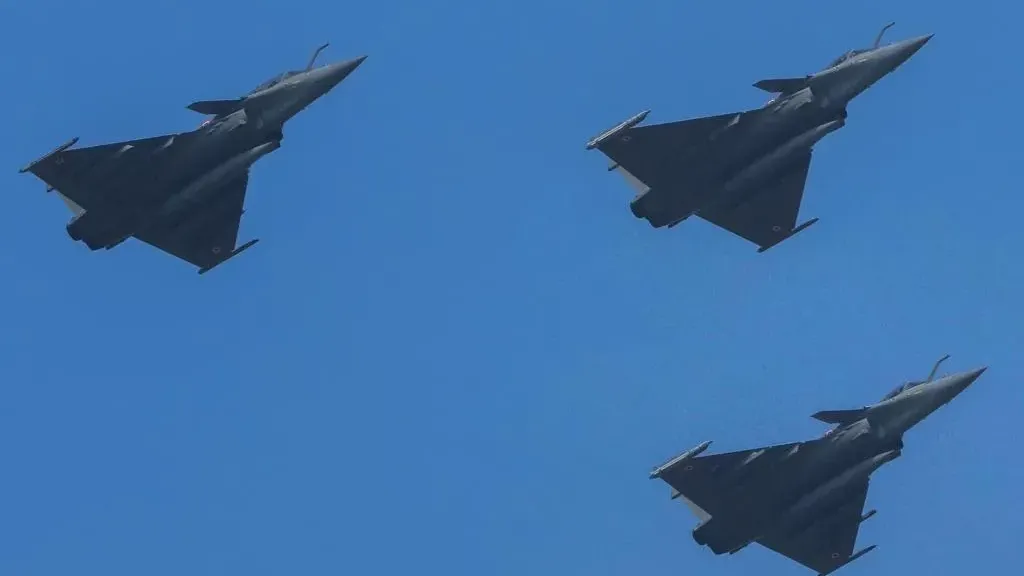 「陣風」戰機。（資料照／美聯社）