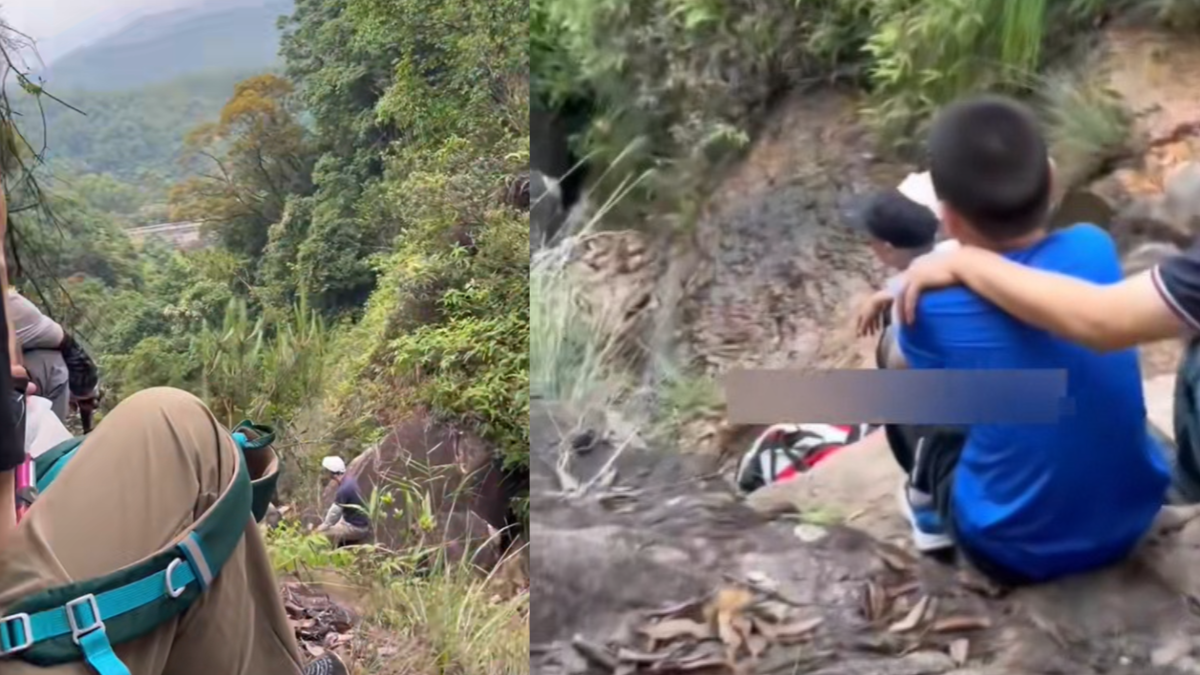 內地女行山打卡墜崖亡　兩兒目睹全程