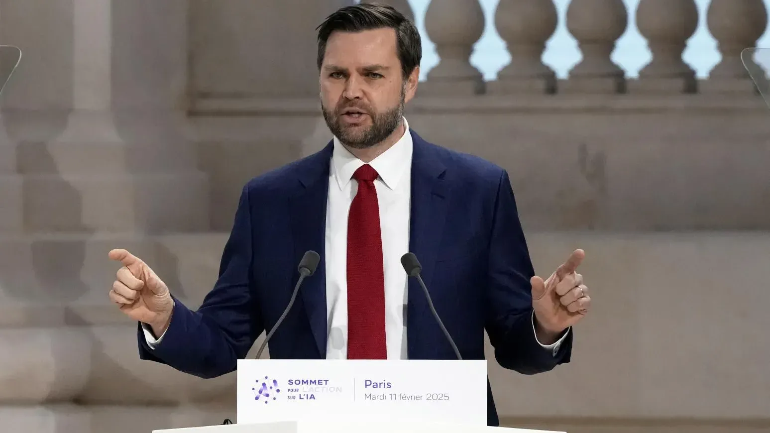 美國副總統萬斯（JD Vance）。（資料圖／美聯社）