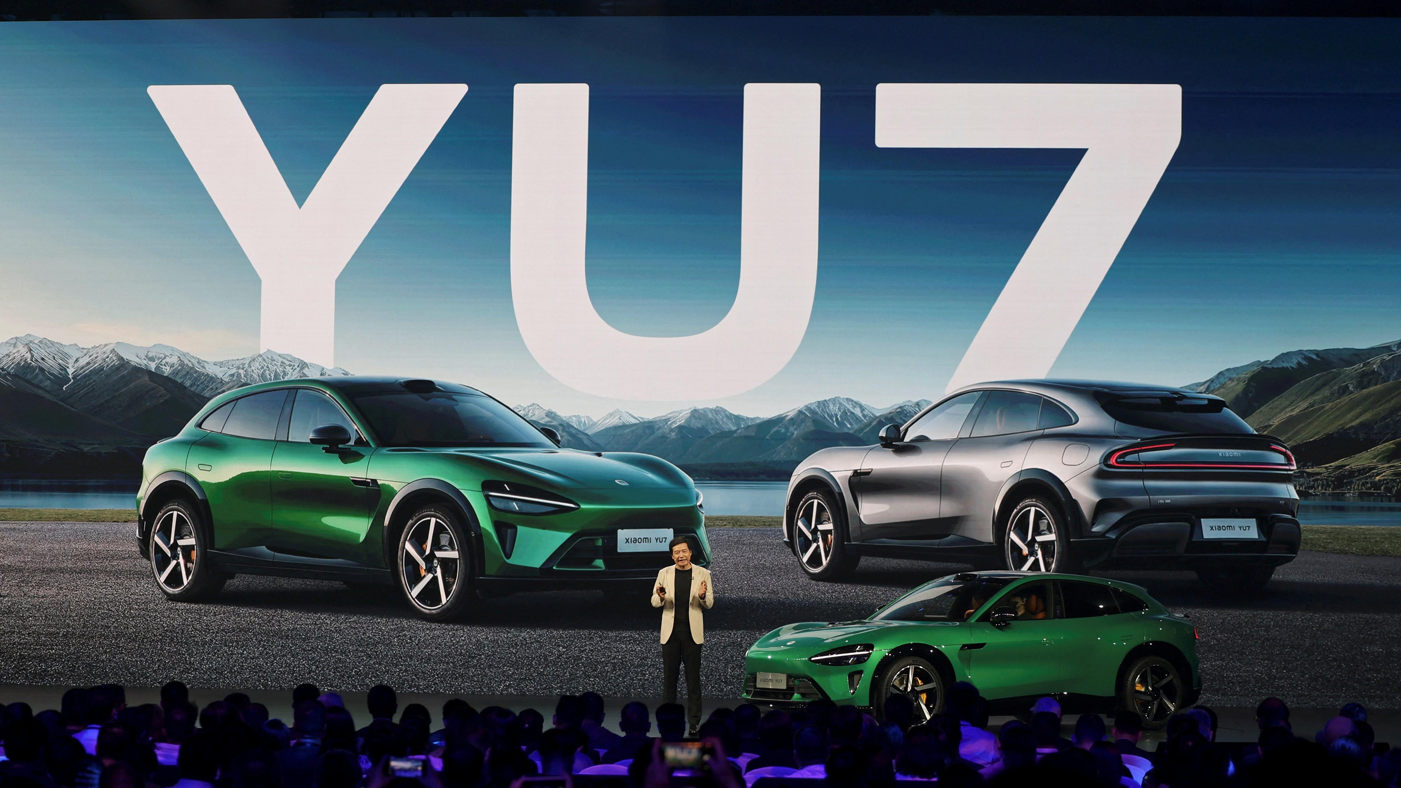小米發布會電動SUV YU7登場　xiaomi 15S Pro手機搭載自家玄戒晶片