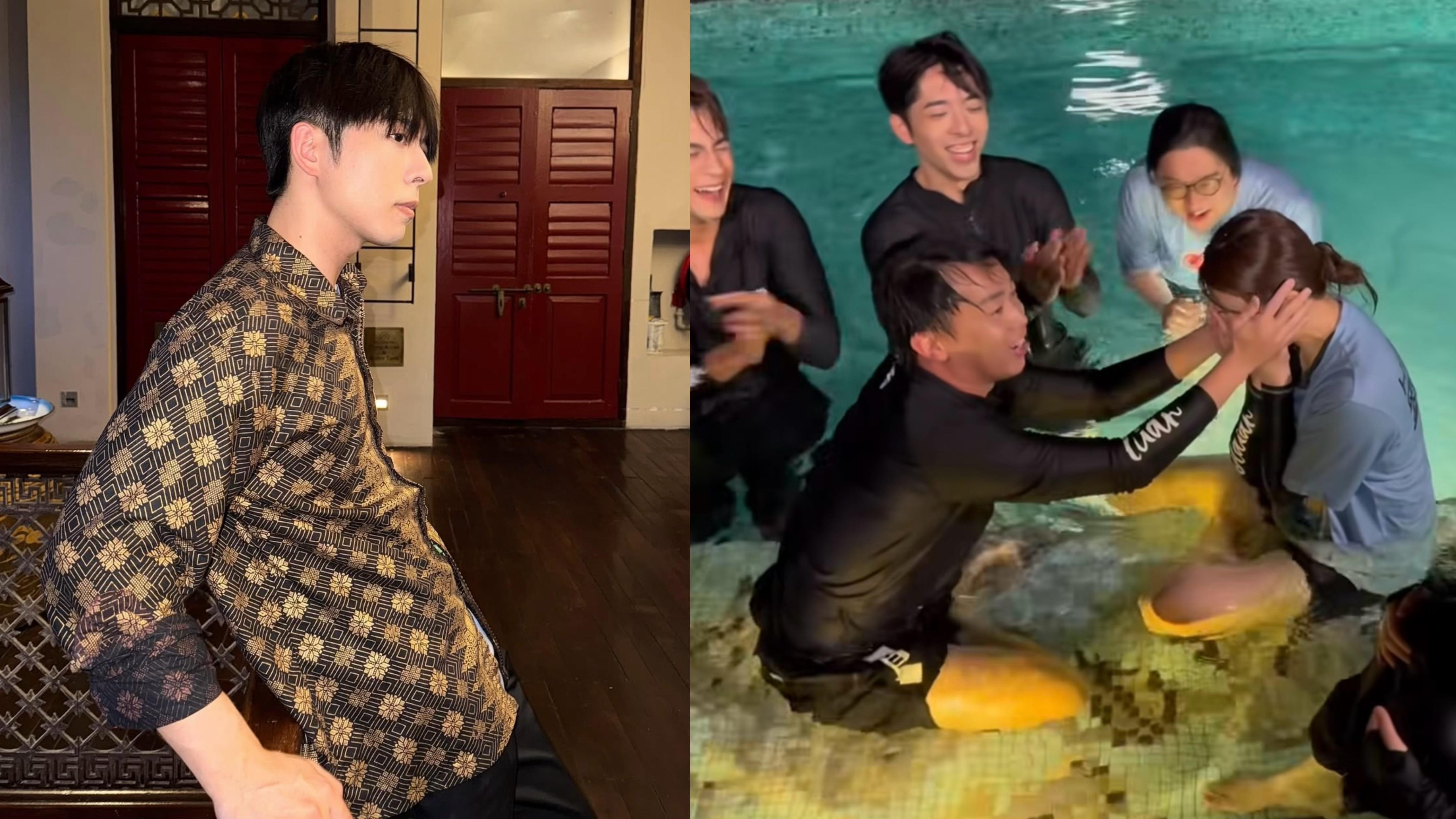 呂爵安飛大馬拍綜藝「蜜」會林明禎？ 化身「馬來西亞女婿」入型入格