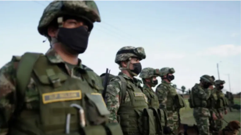 哥倫比亞一批士兵遭綁架。(網上圖片)