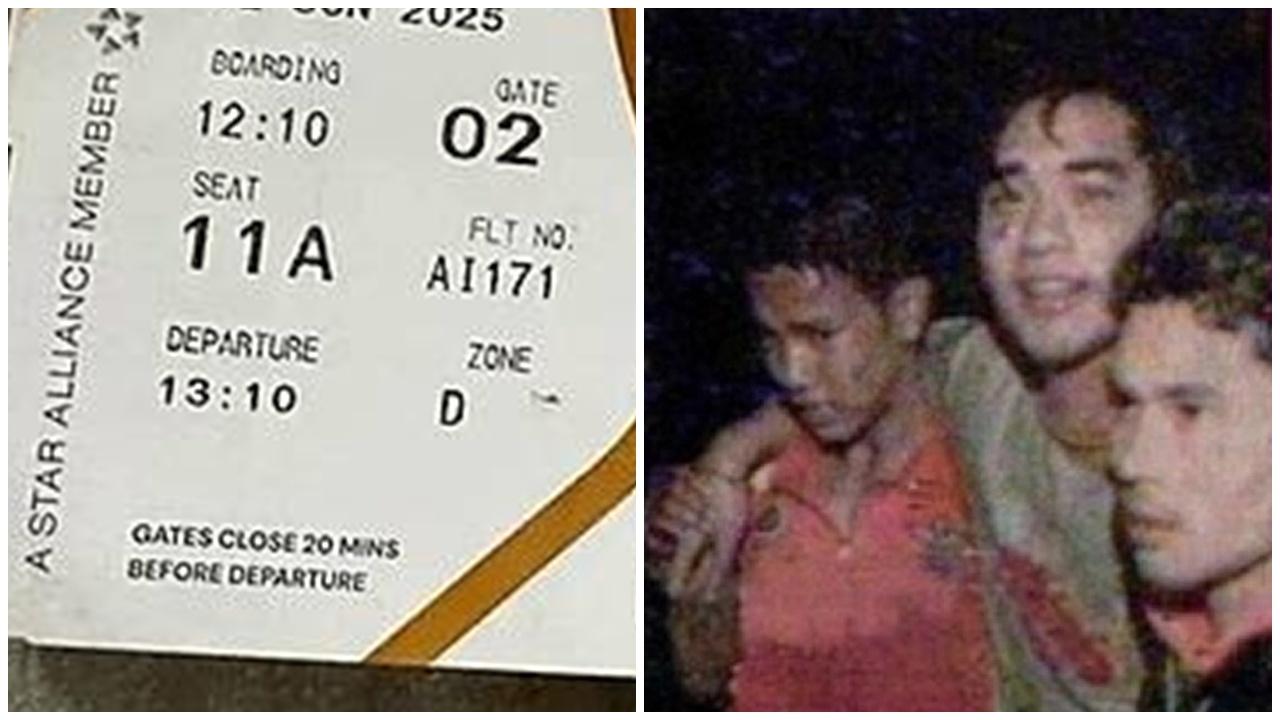 印度空難，同是11A座位空難倖存者，泰歌手毛管戙。