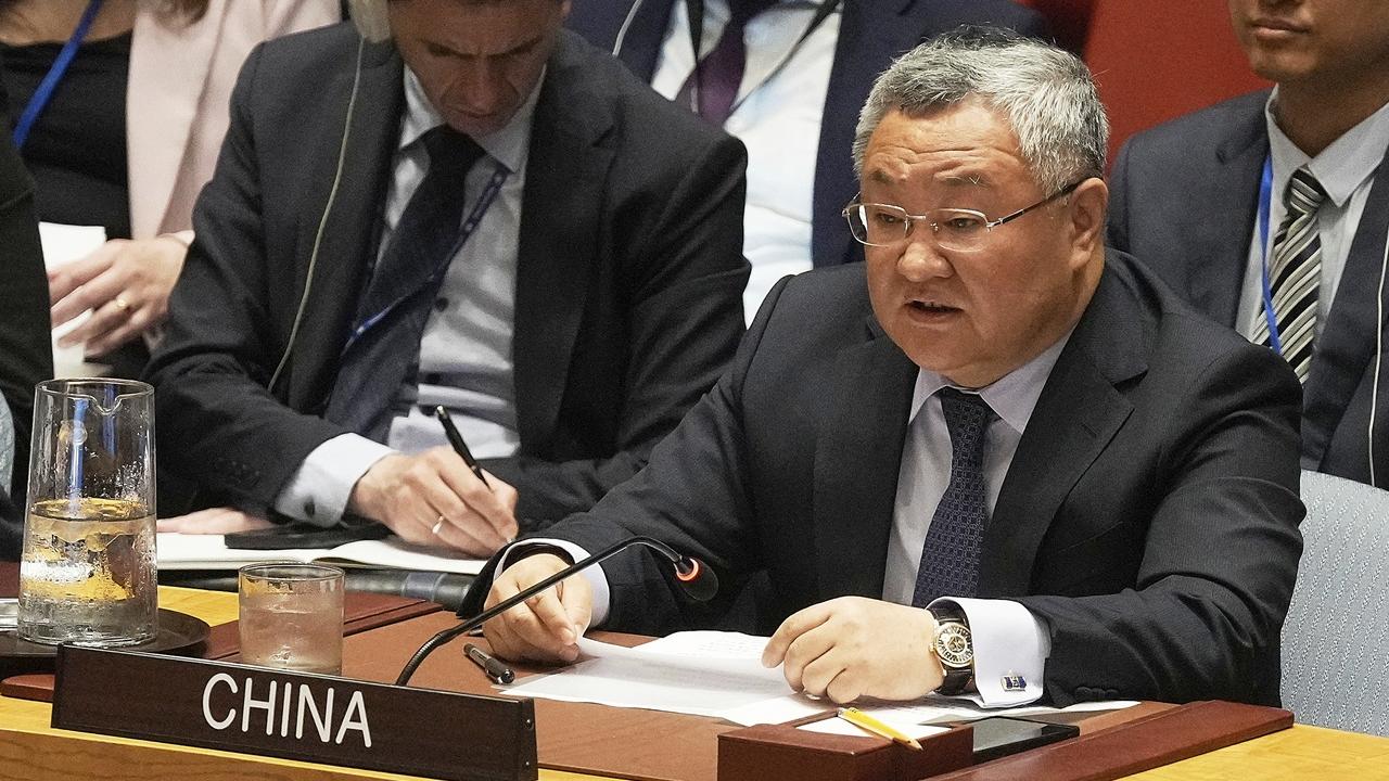 伊朗以色列戰爭，中國在安理會譴責美國，伊朗：保留自衛權利。(AP)