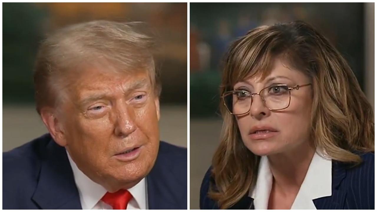 特朗普自爆美國入侵中國系統，嚇窒主持人。(X)