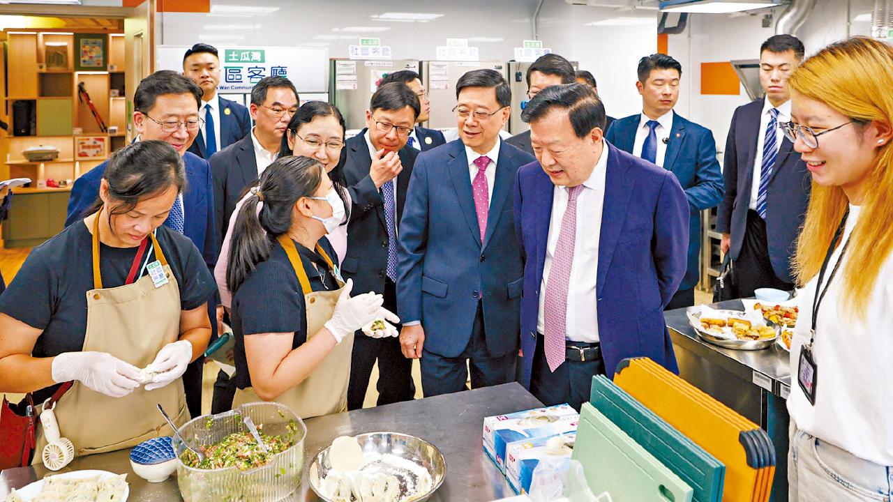 夏寶龍結束5日調研考察離港 李家超︰夏寶龍肯定特區管治團隊工作