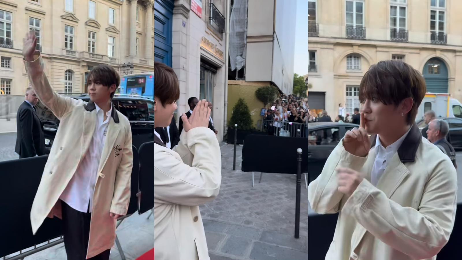 姜濤墮海獲救後抵達巴黎 狀態不俗獲姜糖吶喊支持