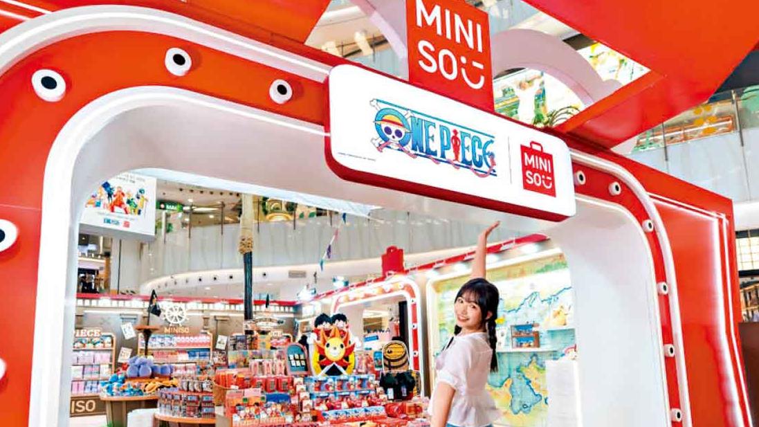 全球首間ONE PIECE X MINISO 聯名快閃店登陸MOKO