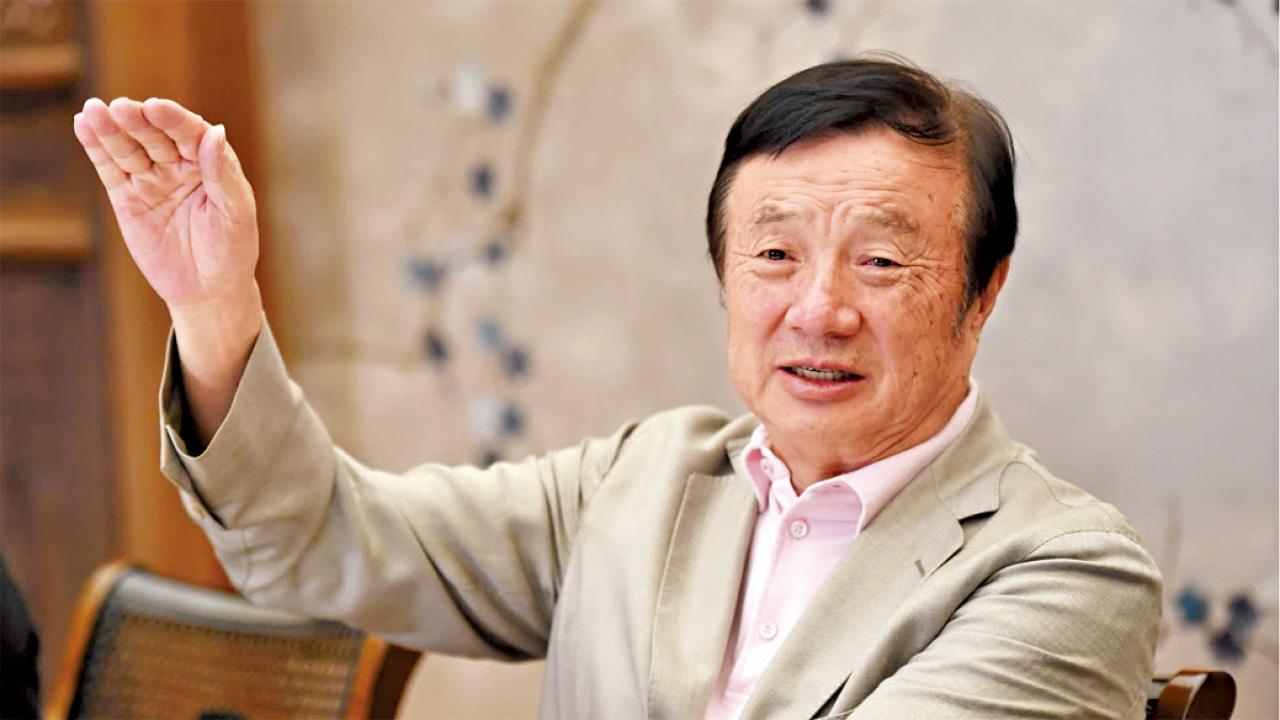 認晶片仍落後一代 但毋須擔心 任正非︰美誇大華為成績