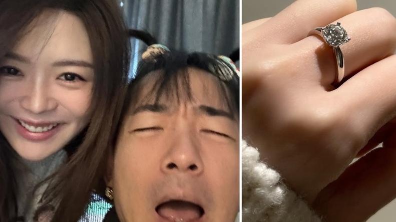 MIRROR監製徐浩求婚成功 曾樂彤閃晒鑽戒