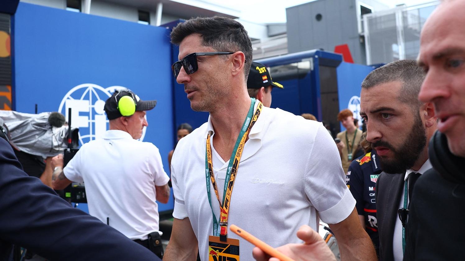 波蘭前鋒利雲杜夫斯基。(路透社)