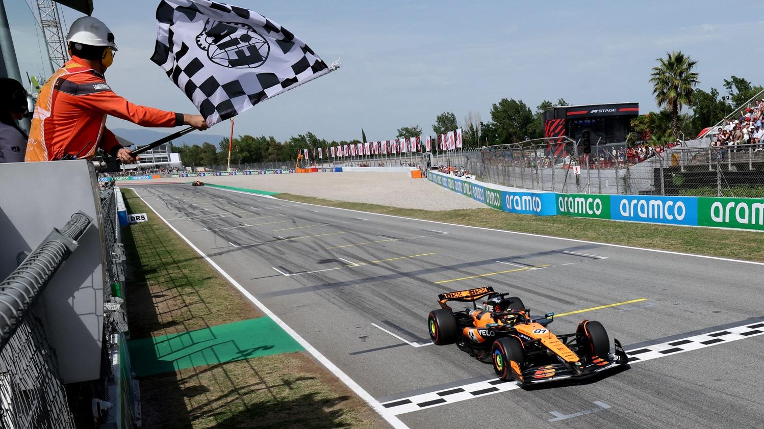 派亞斯迪奪得西班牙站冠軍。(路透社)