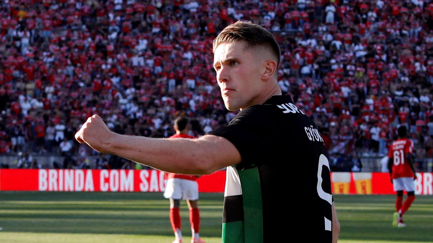 士砵亭前鋒基奧基尼斯。(路透社)