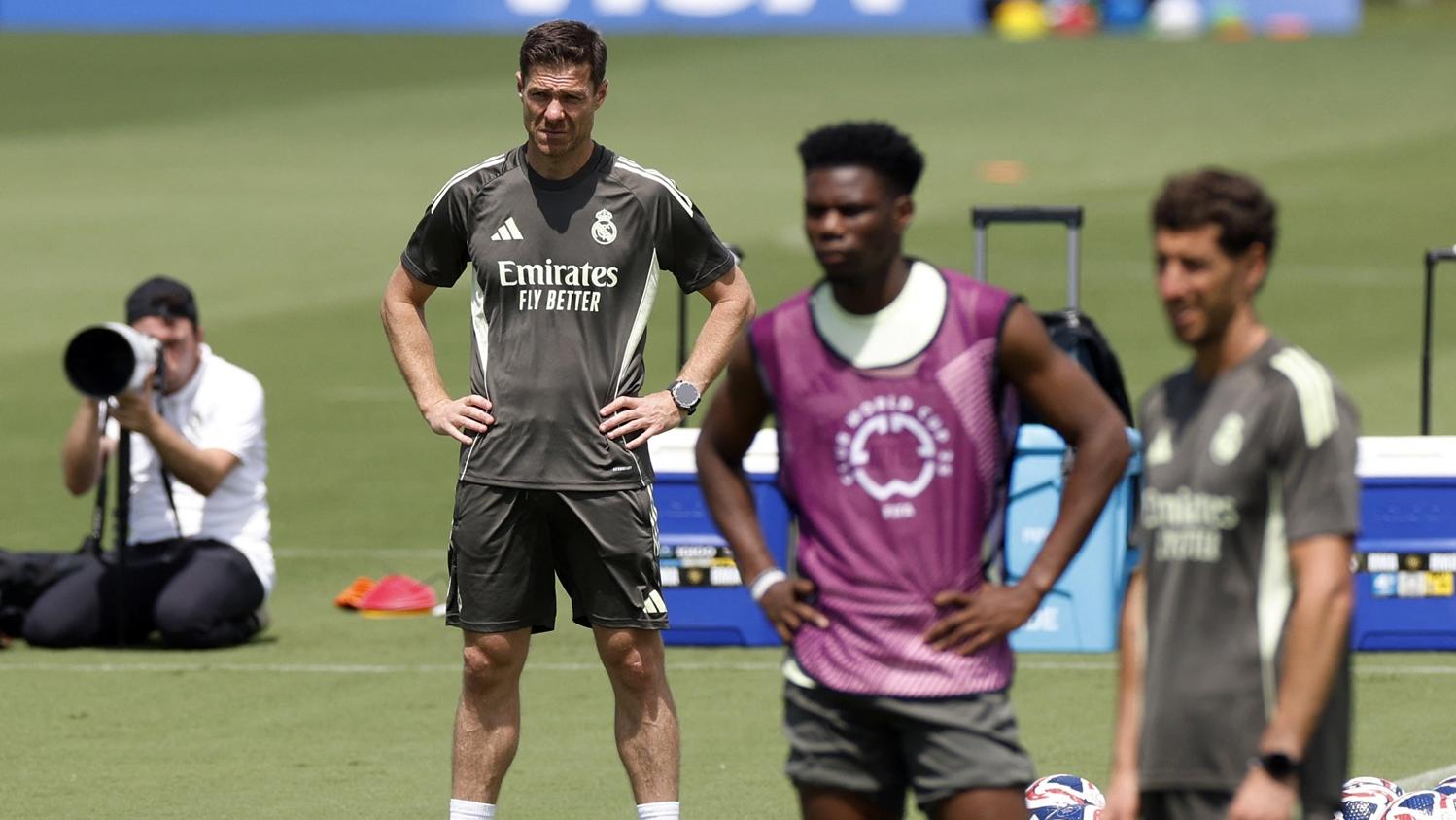 皇家馬德里的主帥沙比阿朗素。(路透社)