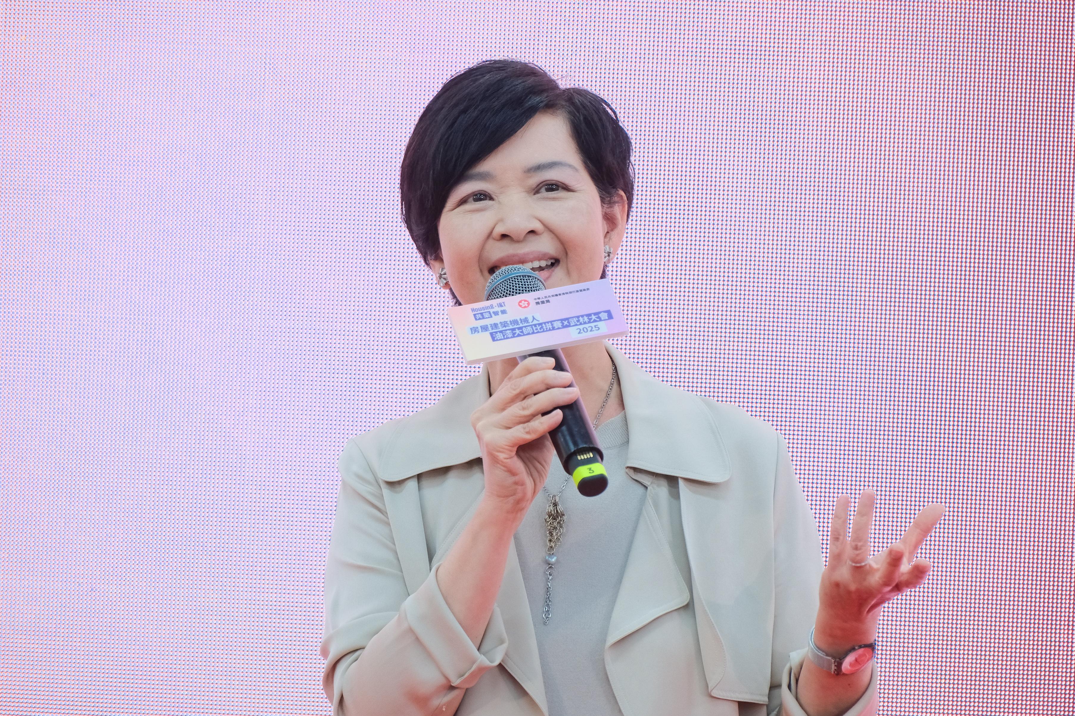 房屋局局長何永賢。（中通社資料圖片）　