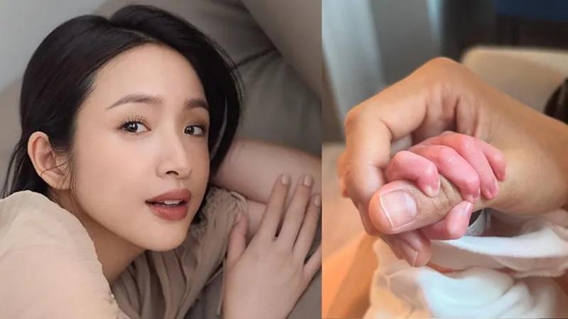 林依晨誕男嬰分享小手照湊成「好」字