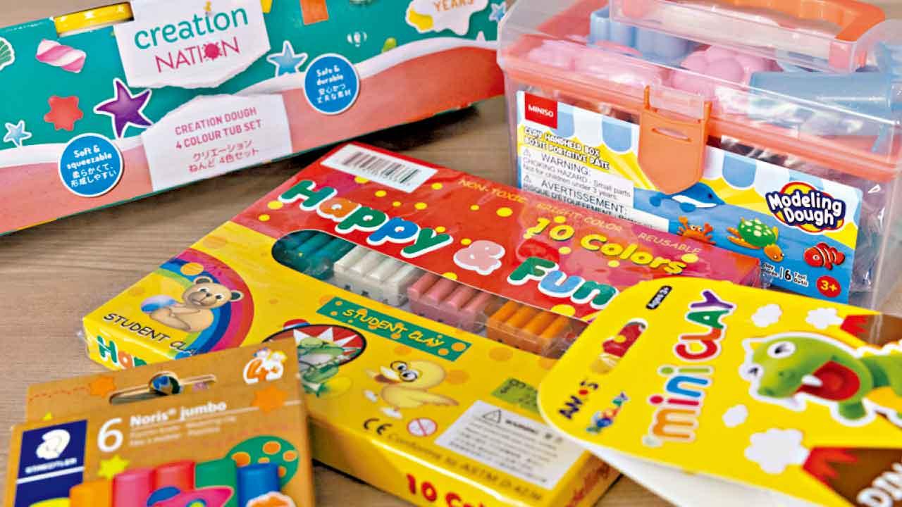 消委會測15款泥膠和黏土玩具 3含防腐劑或致敏 一款超標逾10倍