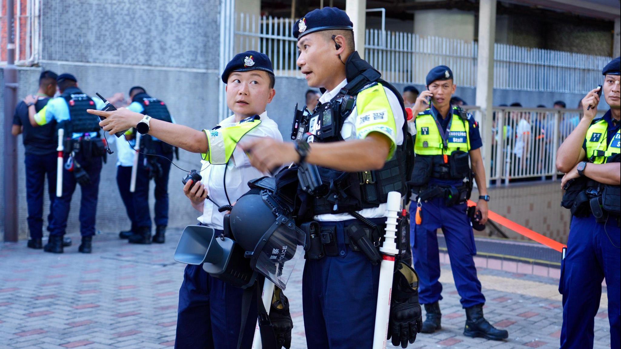 警方舉行跨部門反恐及重大事故聯合演練 模擬自我激化襲擊情境協調與應變