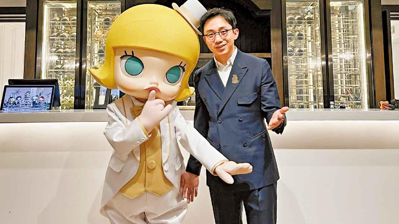 泡泡瑪特創辦人王寧最新身家近1,600億港元，成為河南新首富。(資料圖片)