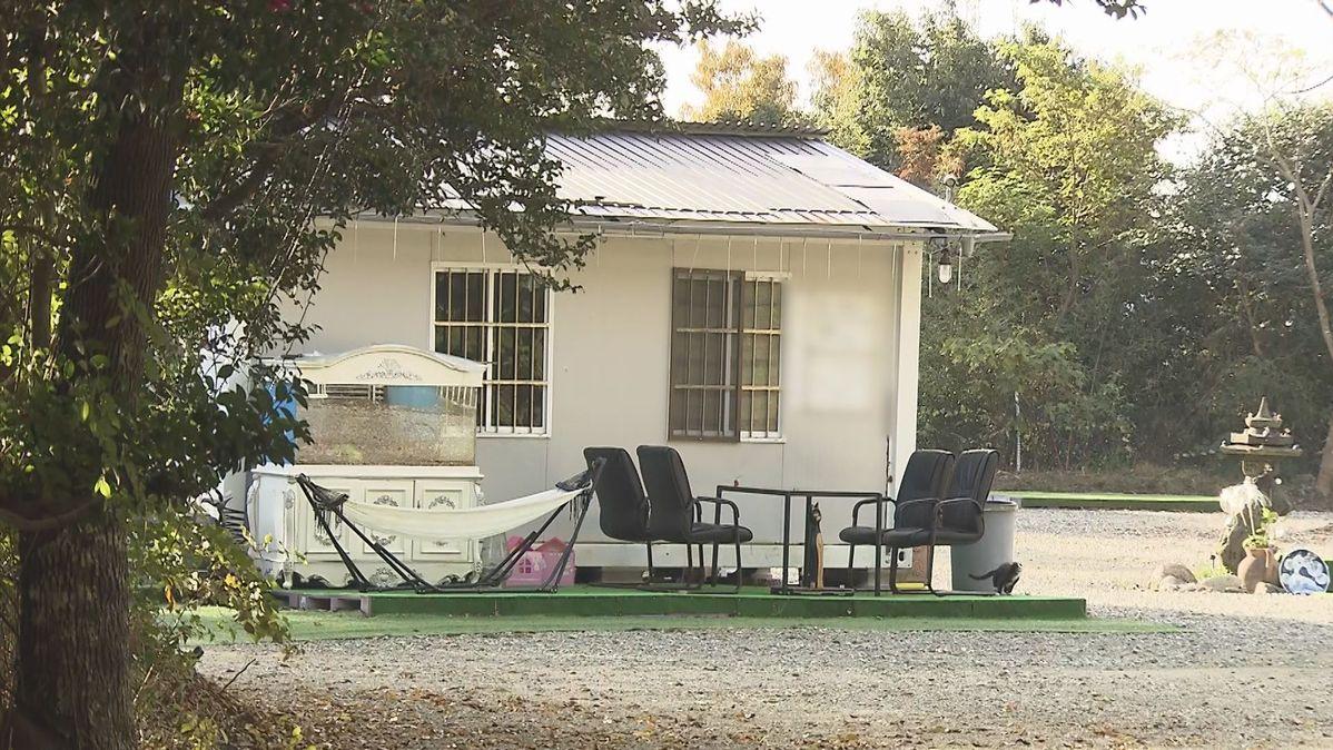 一對中國夫婦在福岡一處歷史遺跡開辦露營地被拘捕。(日本電視台)