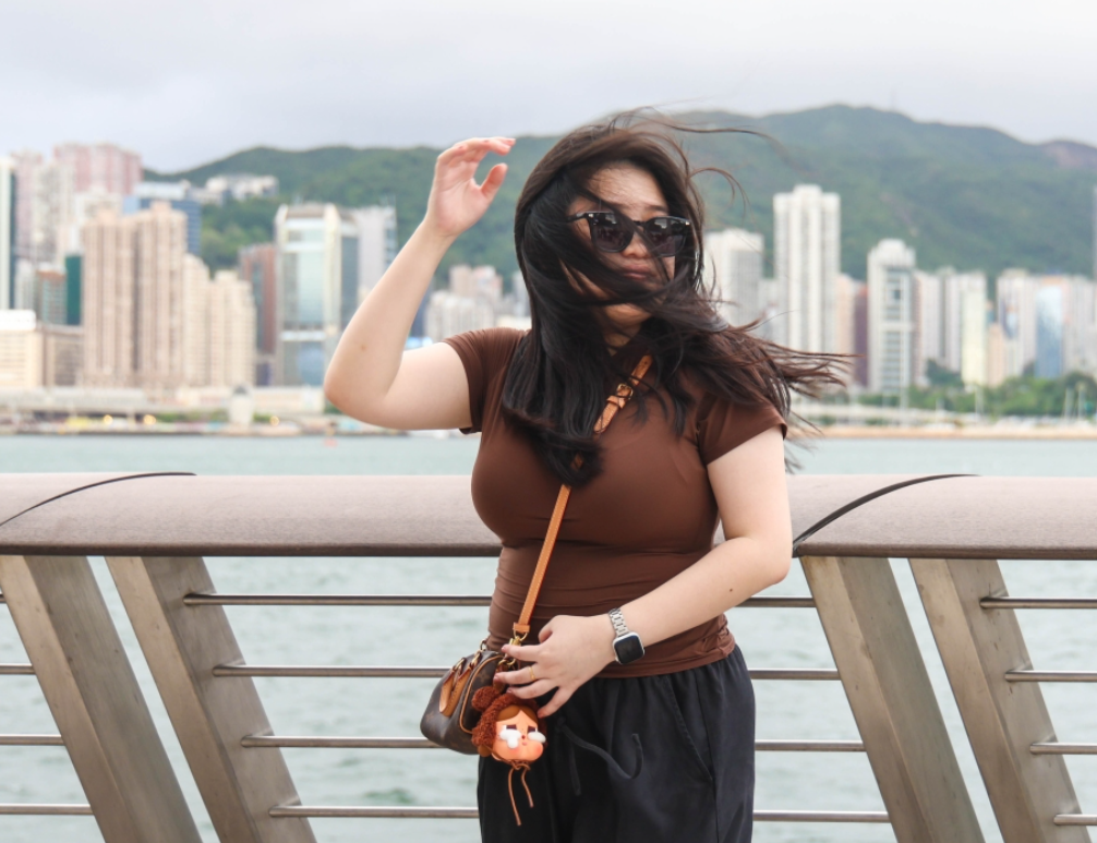  蝴蝶颱風 (中新社)