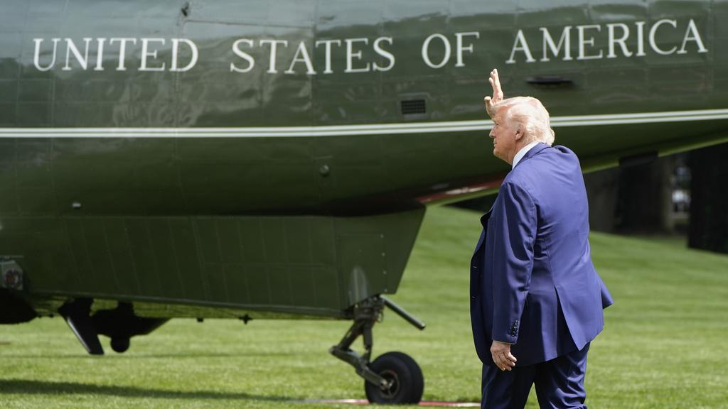 特朗普｜美國總統。(AP)