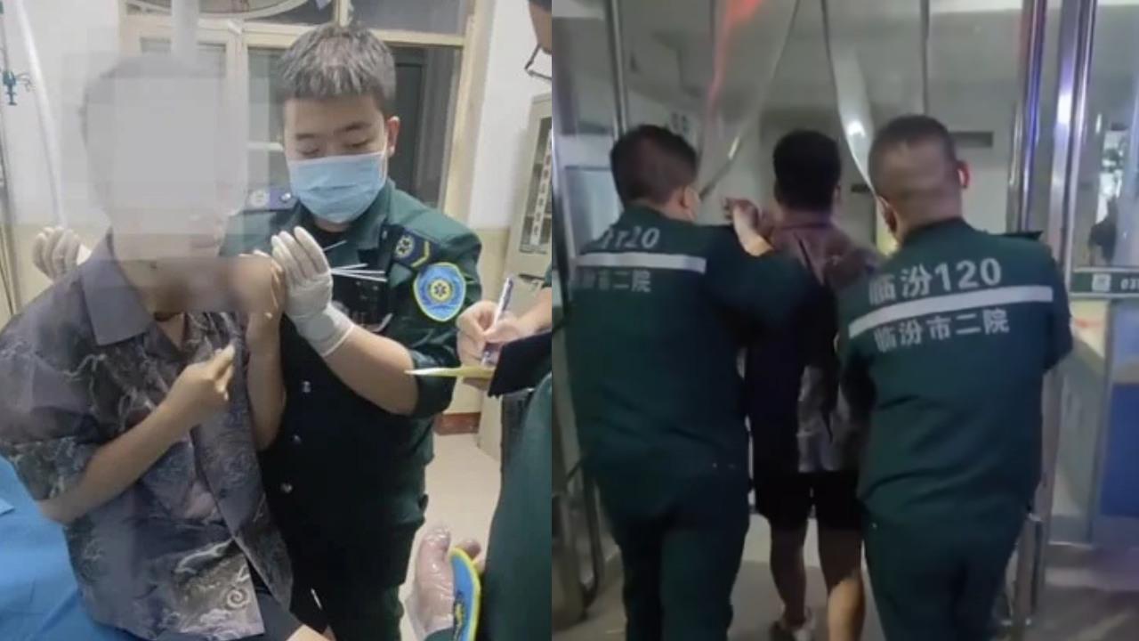 山西漢燒烤店與同事爭執 被4支串燒籤插頸險死