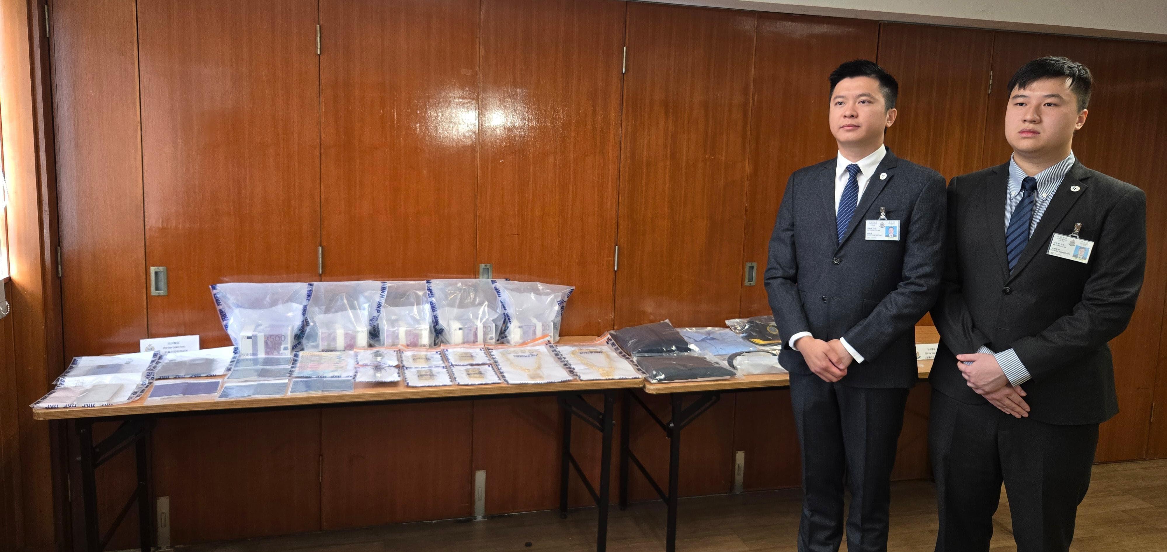 冒警代購手機及演唱會門票等騙款31萬，57歲中國籍男子被捕。