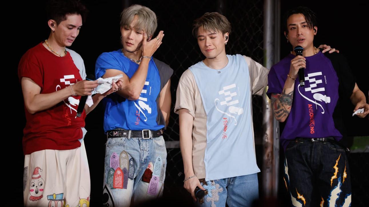 MIRROR夜粥小組淚灑舞台搞喊全場 認唔夠歌開騷好有挑戰性