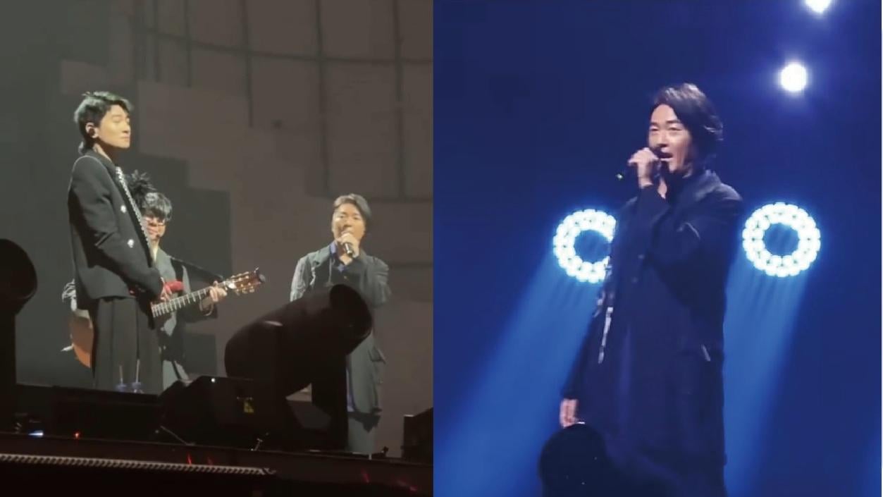 《古惑仔》金曲唱到上海 鄭伊健驚喜現身 陳小春：果然是大佬 他一唱我就哭