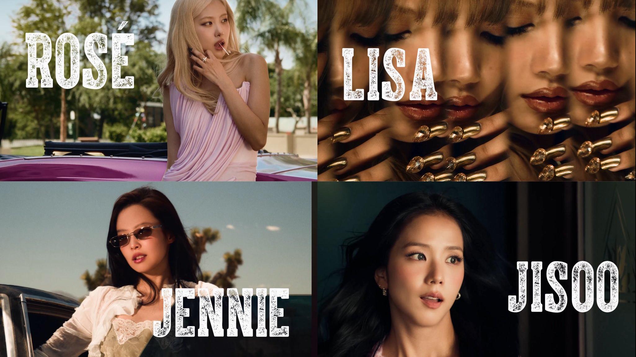 BLACKPINK《DEADLINE》巡演預告片 西部公路電影風格震懾樂迷(有片)