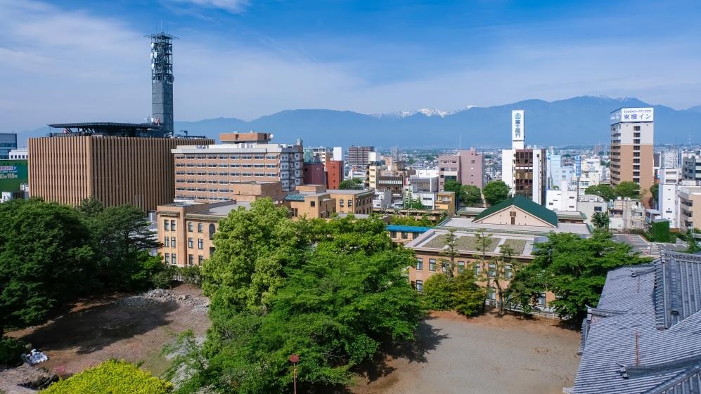 圖為案發的山梨縣甲府市。(互聯網)