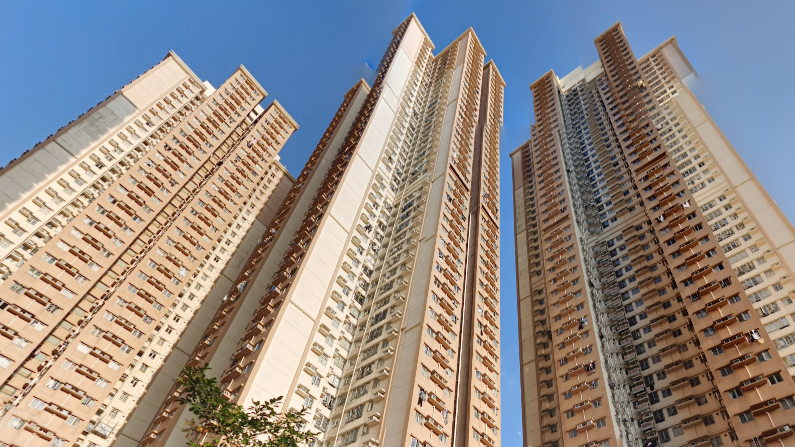 房協牛池灣半山居屋嘉峰臺錄三房租賃成交，月租1.75萬元，呎租約30元。