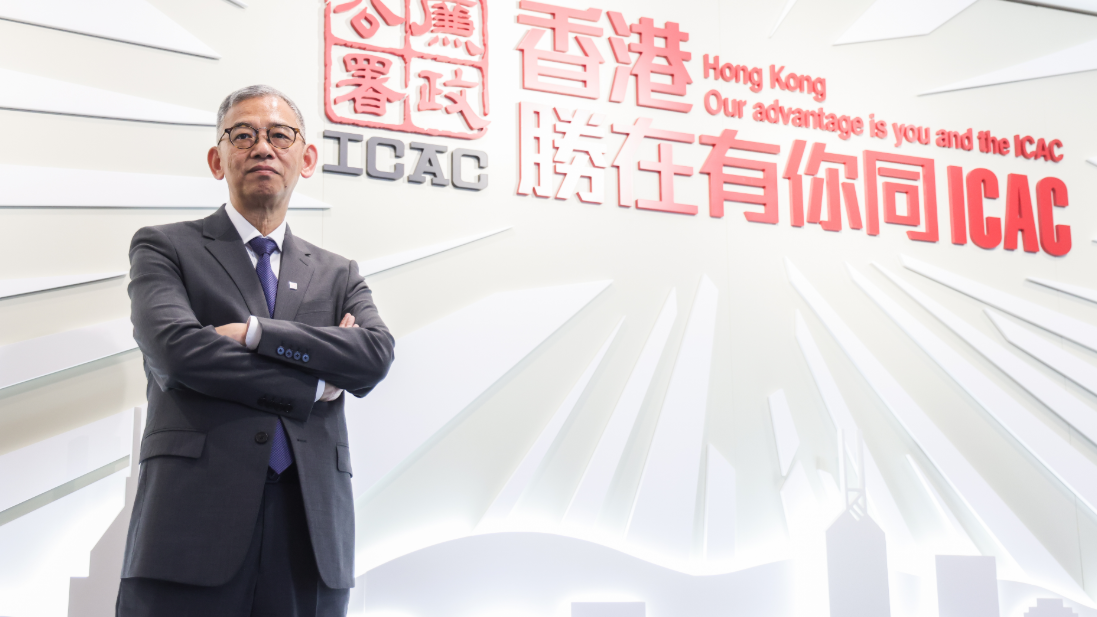  廉政專員胡英明 (中通社)