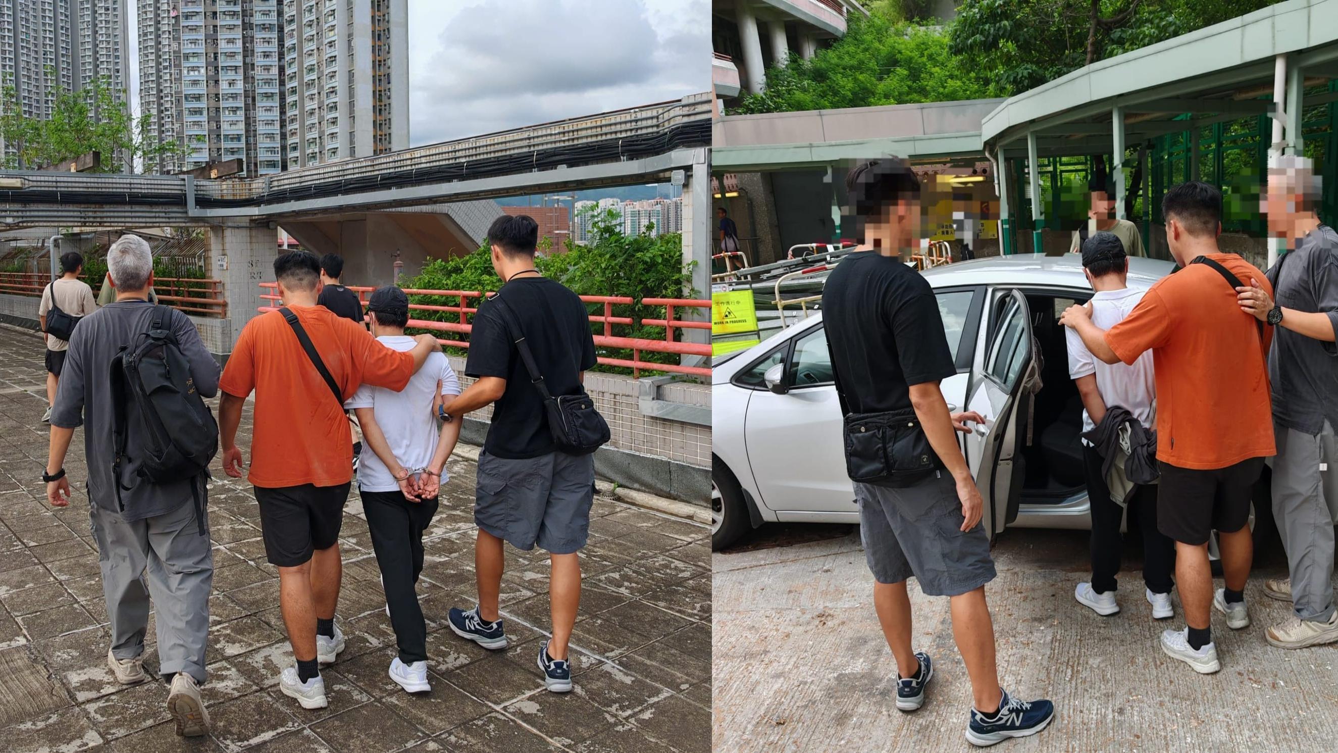 41歲涉案男子被捕。