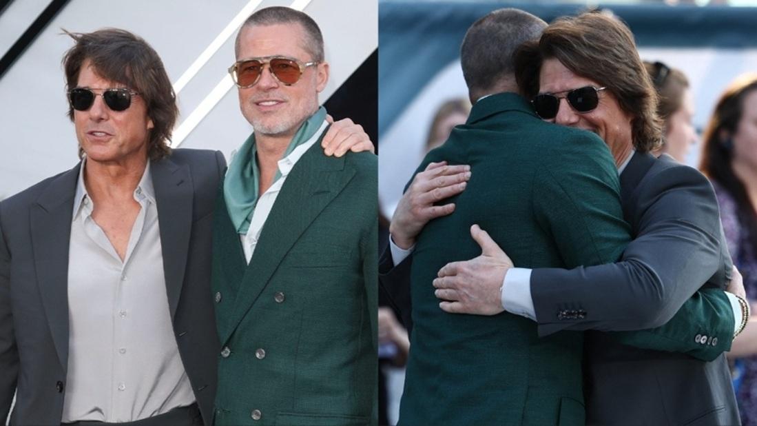 F1電影｜湯告魯斯突襲畢彼特新片首映 24年後再拍世紀合照