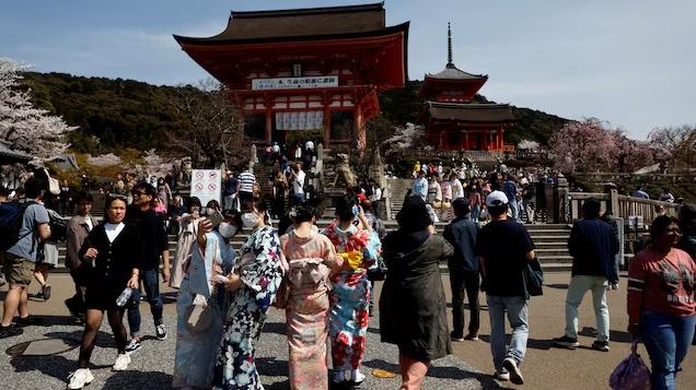 日本京都熱門旅遊景點清水寺。(資料圖片)