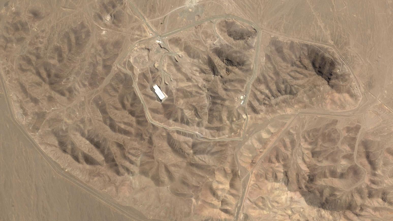 伊朗福爾多核設施。（圖／美聯社）