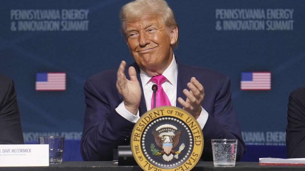 美國總統特朗普。(資料圖片/AP)