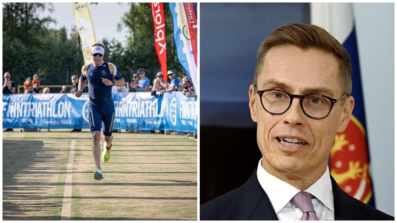 57歲芬蘭總統化名低調參加三項鐵人奪亞軍。（Ｘ）