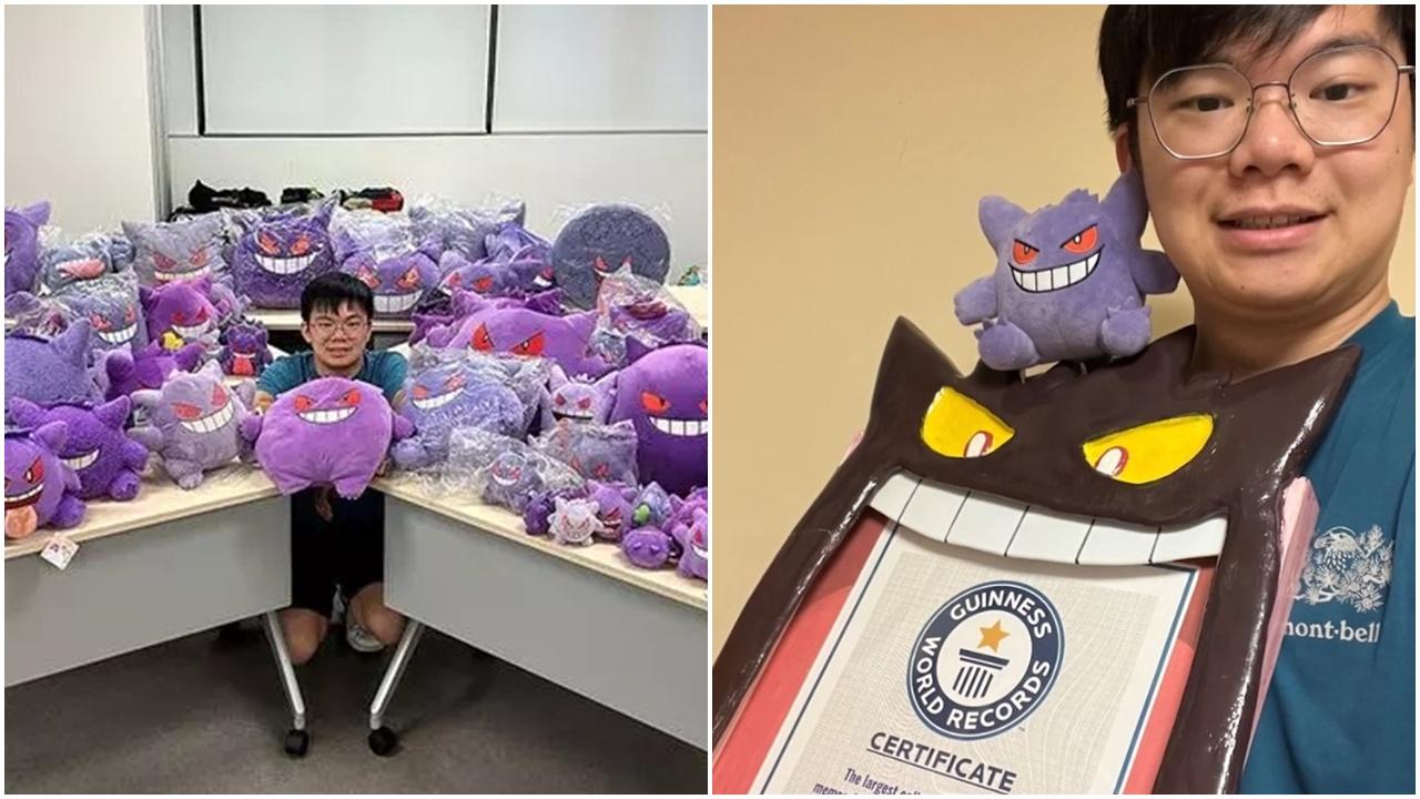 32歲香港「耿鬼迷」創健力士世界紀錄。(Guinness World Records 網站圖片)