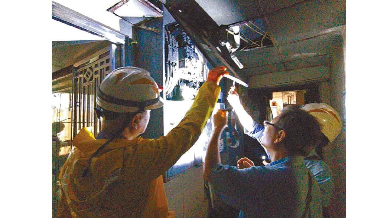 仁安大廈電錶房短路停電 近百戶居民或3日後始復電