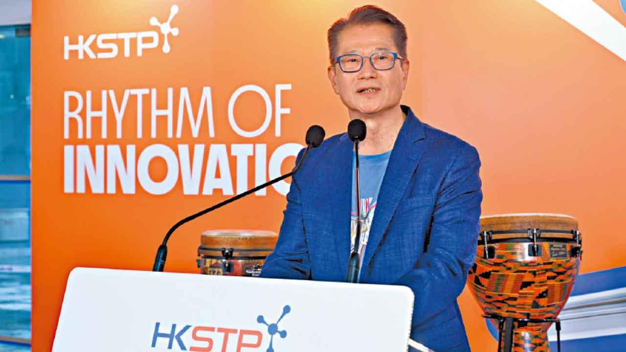 科技園實習計劃申請破紀錄 陳茂波︰錄450實習生 不乏來自歐美頂尖大學