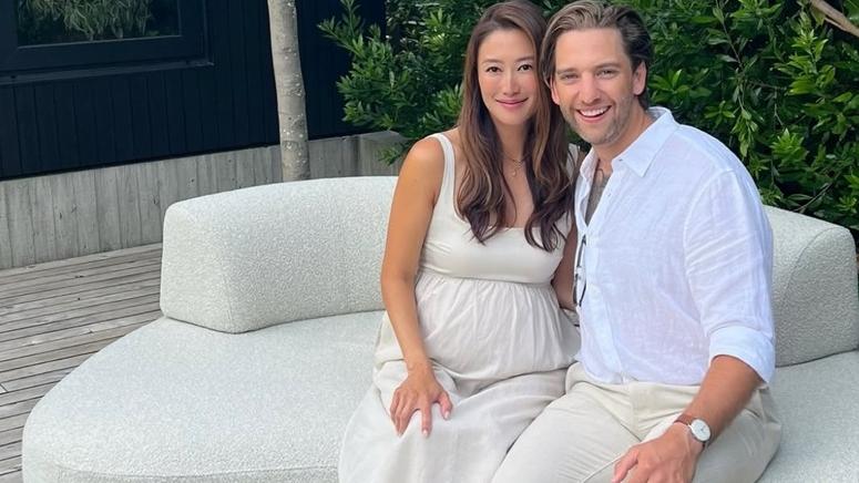 謝婷婷晒9個月巨肚 分享Baby Shower派對感謝身邊人